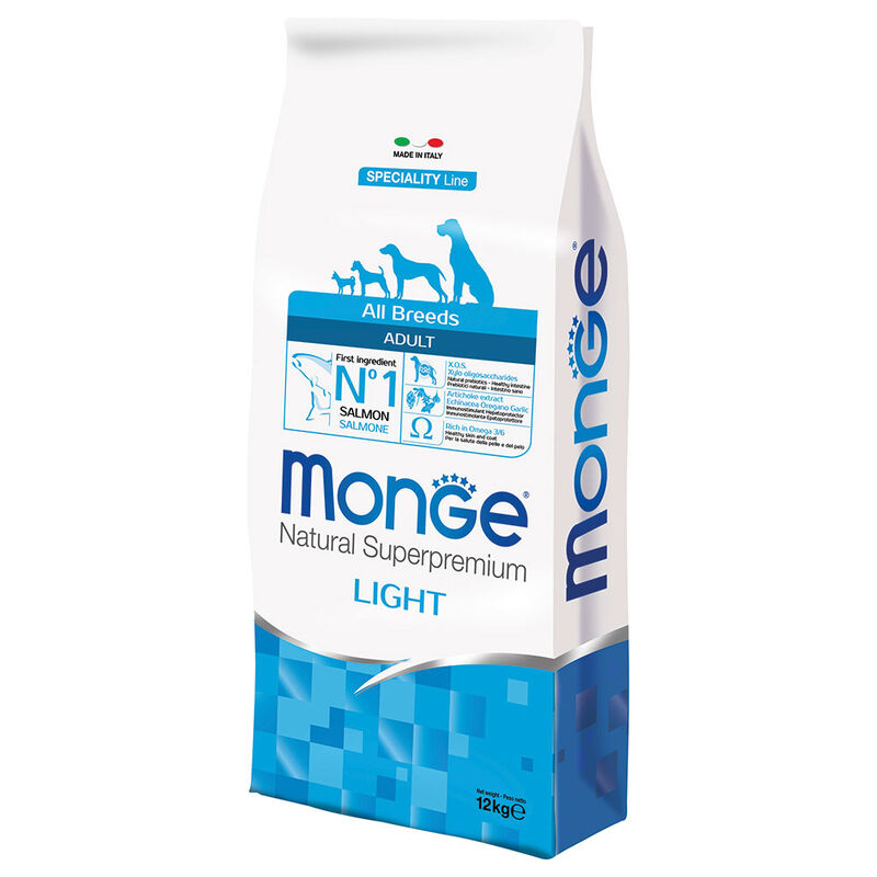 Monge Canino Adult Salmón Light 12 kg